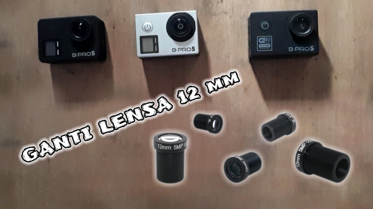 GANTI LENSA 12 mm  Action Cam BPRO 5 || REPLACEMENT LENS 12 mm BPRO 5
