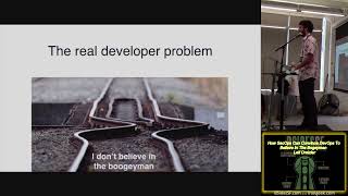BSidesSF 2015 - How SecOps Can Convince DevOps To Believe In The Bogeyman (Leif Dreizler) by Security BSides San Francisco 26 views 5 months ago 48 minutes