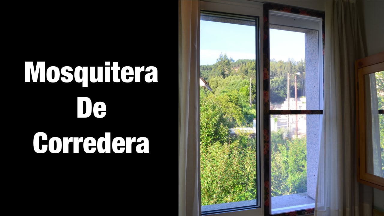 How to Build a mosquito net Sliding For A Window