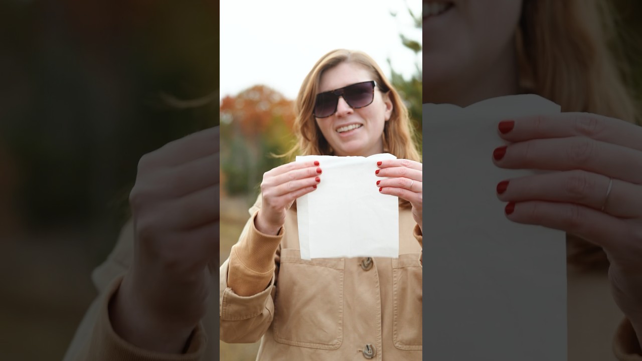 Torn and Restored Napkin  #magic