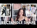 How To Dress A RECTANGLE Body Shape Styling Do S Don Ts