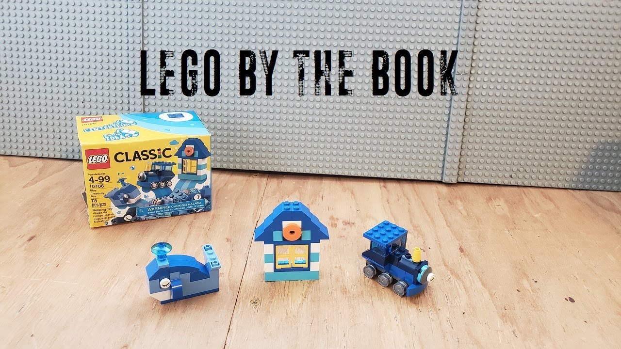 LEGO By the Book - Blue Creativity Box  10706
