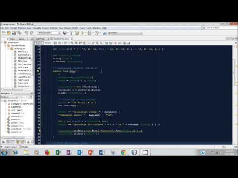 how create Double Array java program