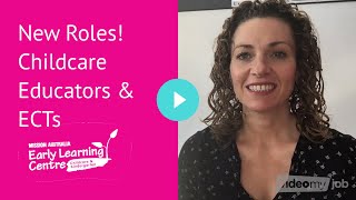 New Roles! Early Childhood Teachers and Early Childhood Educators