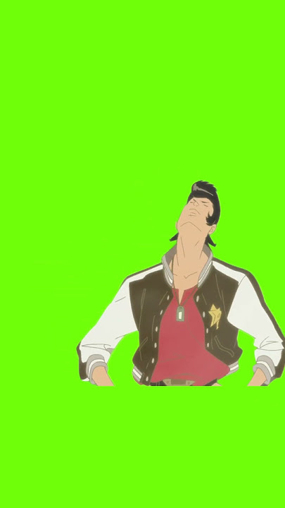 Space Dandy, Slow and steady, Green screen