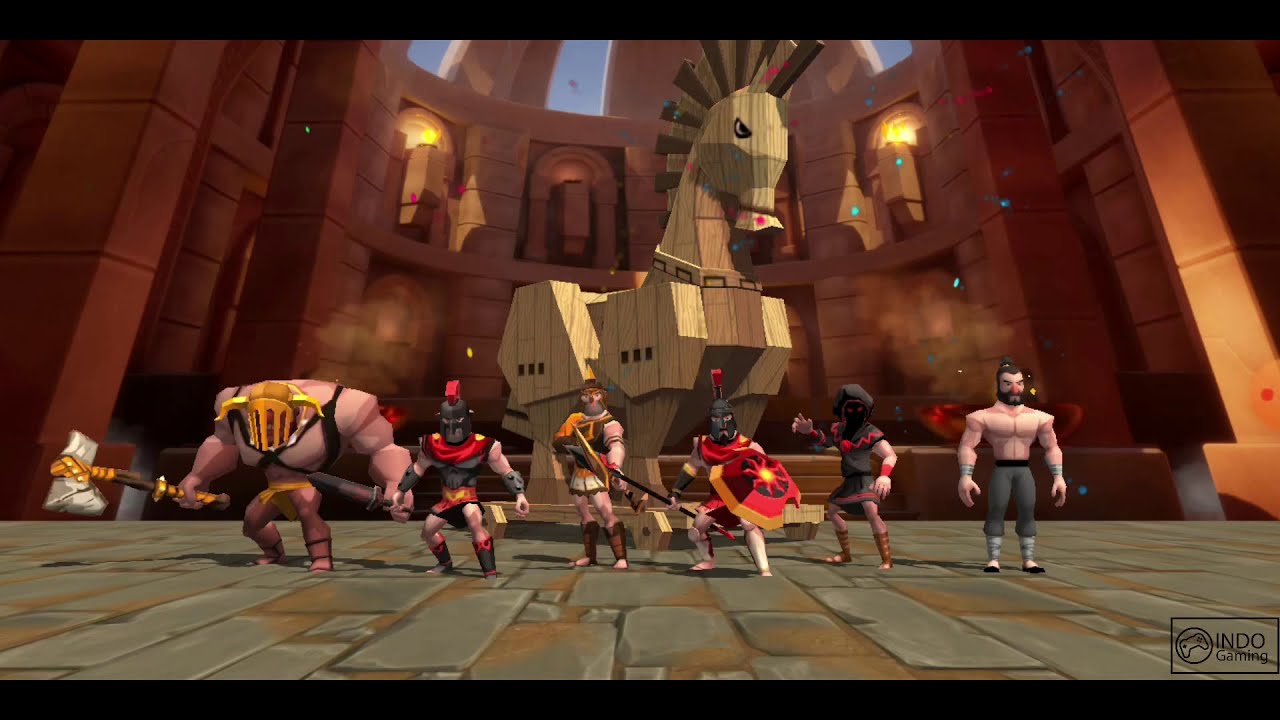 Trojan War: Rise of the legendary Sparta - Level 13 - 18 Hard Mode 2 Speed