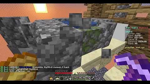 part 1: Minecraft skyblock with cowbelly30 in Ham5teak