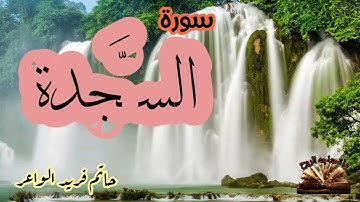 القرآن الكريم - سورة السجدة - الشيخ حاتم فريد الواعر - قراءة عطرة مباركة