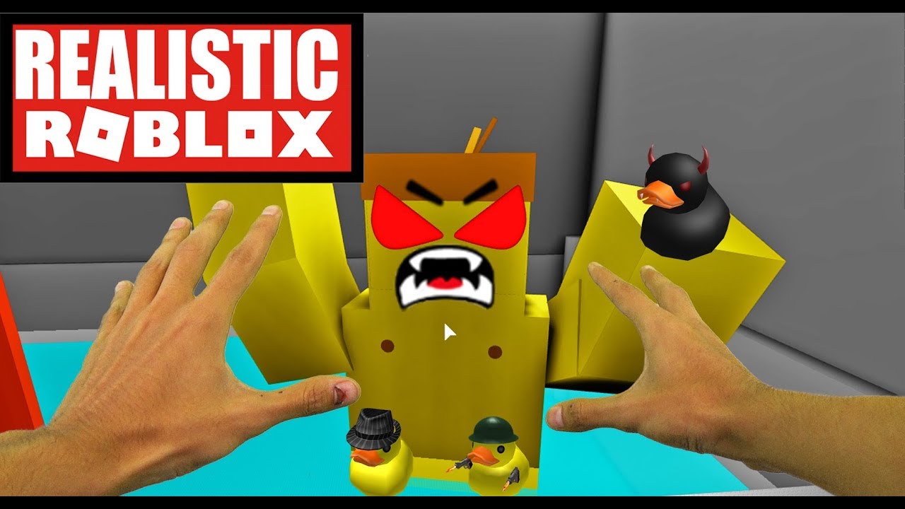 Realistic Roblox - ESCAPE THE EVIL BATHROOM OBBY