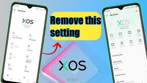 xos 10.6 setting uninstall in xos launcher 7.6| infinix setting uninstall|