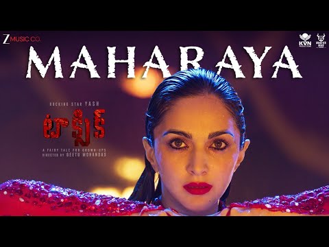 Maharaya - Toxic (Telugu) | Rocking Star Yash,Kiara Advani | Vishal Mishra,Jonita Gandhi,Ramajogayya