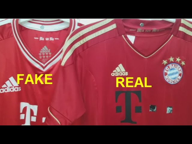 spot counterfeit Bayern Munchen kit 