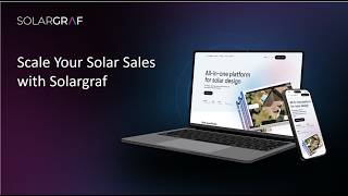 Scale your Solar Sales with Solargraf Webinar (English)