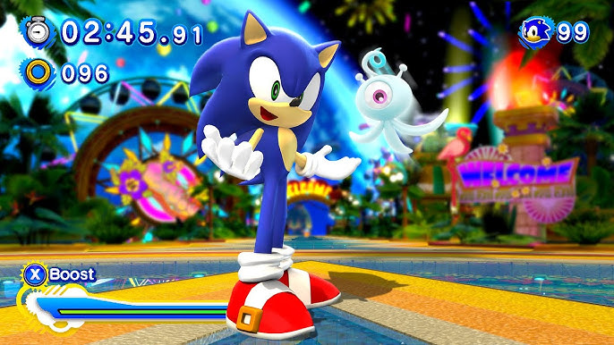 Sonic Colors!  Fangame 2D 