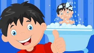 I Try Try Try -  After A Bath I Try Try try Poem | Nursery Rhymes Full Lyrics For Kids & Children
