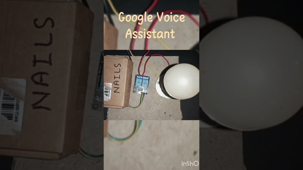 Google Voice Assistant || Home Automation || Control your home appliances with your Voice