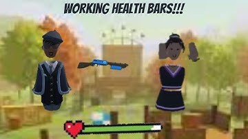 How to make working health bars in rec room!!