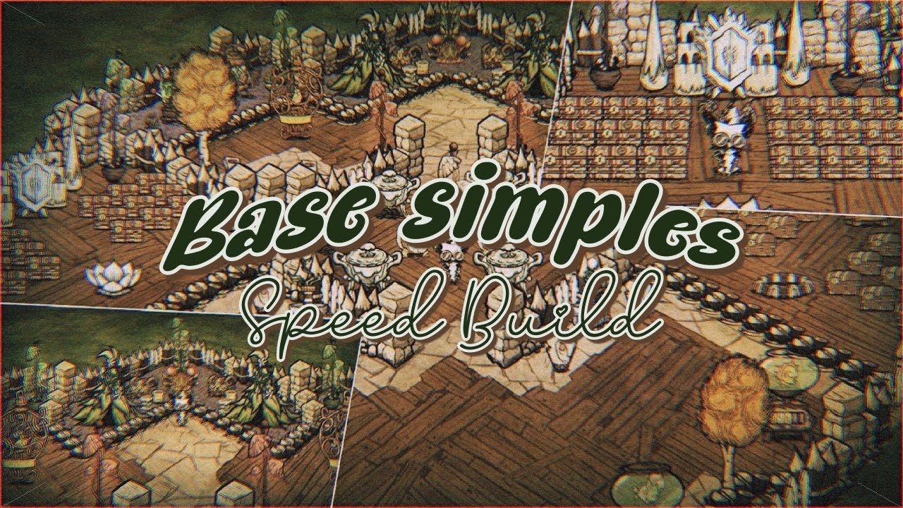 [Don't Starve Together] Uma base simples 🏠 - Speed Build - YouTube