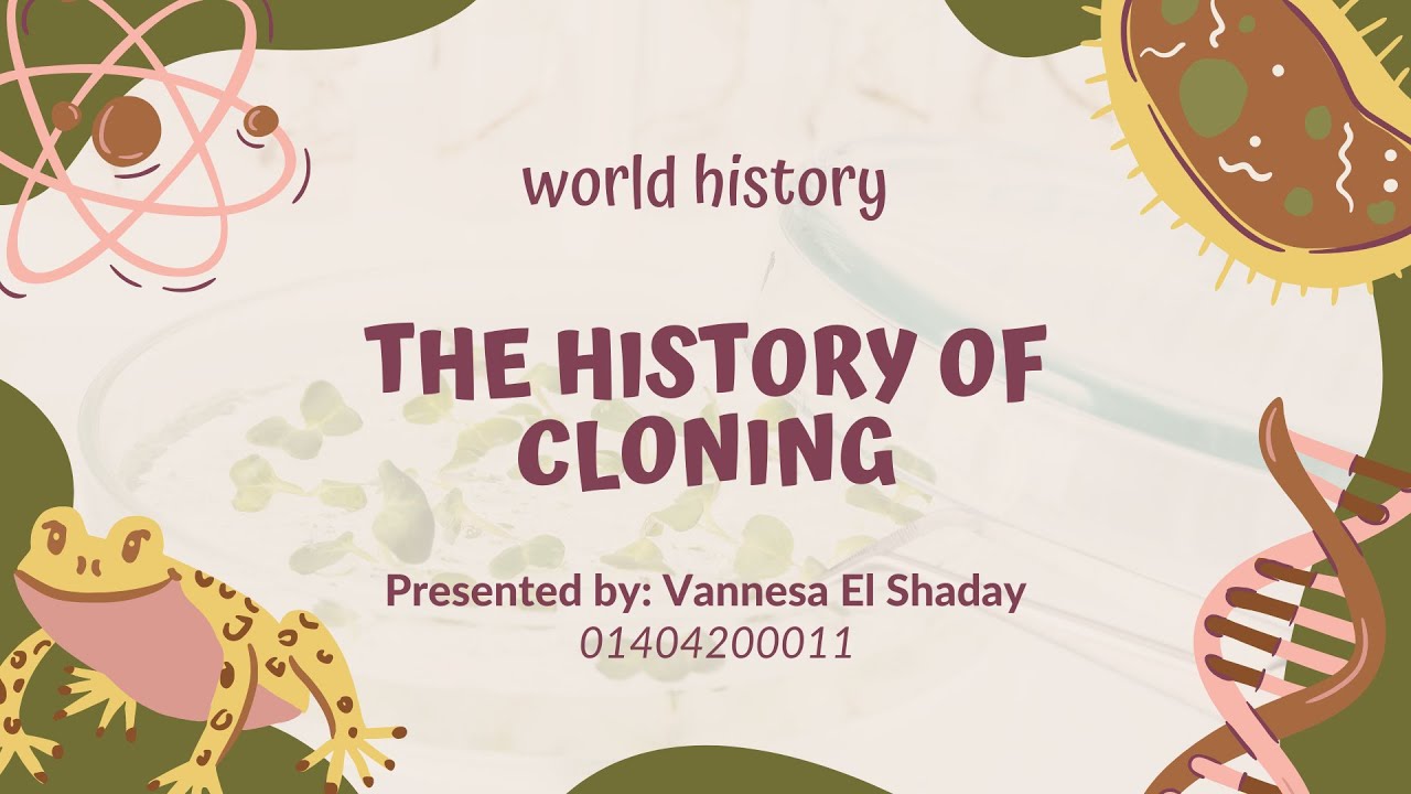 THE HISTORY OF CLONING Human Cloning YouTube