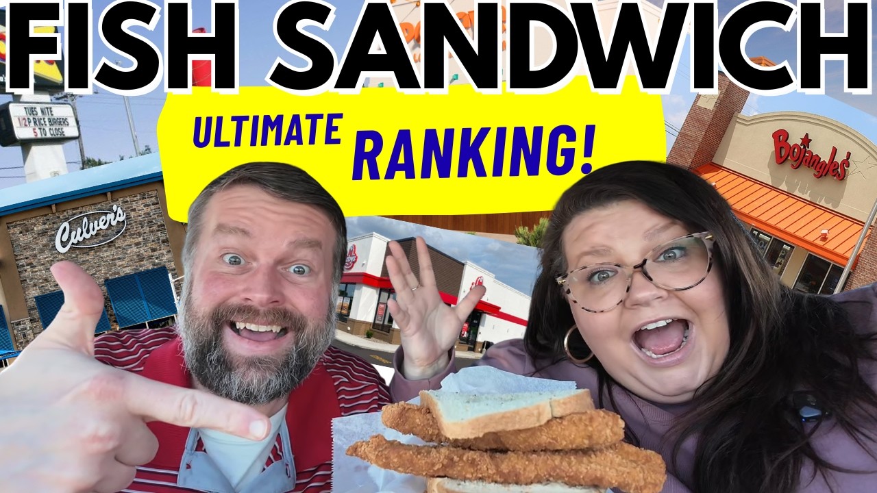 Ultimate Fast Food Fish Sandwich Ranking 2026 | Best & Worst from Culver's, Bojangles & More!