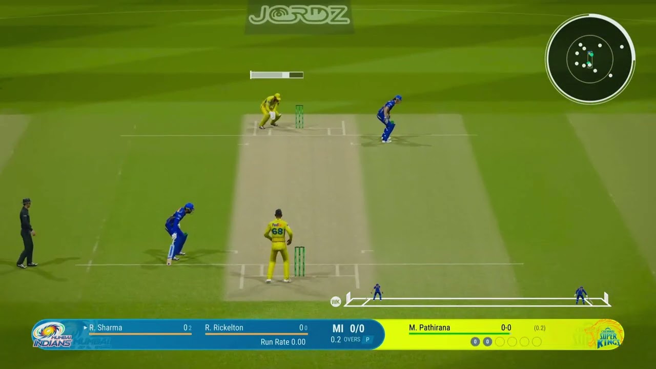 IPL 2025 Mi vs CSK gameplay 
