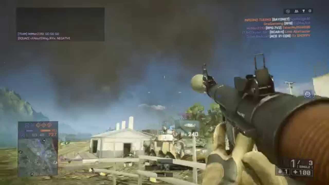 Battlefield 4: RPG versus Jet on Rogue Transmission