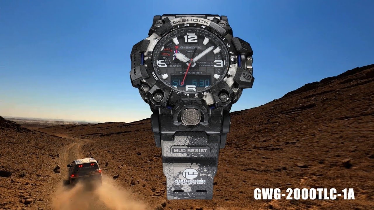 Lançamento - CASIO G-SHOCK - GWG-2000 - Ed. Ltda Collab Toyota