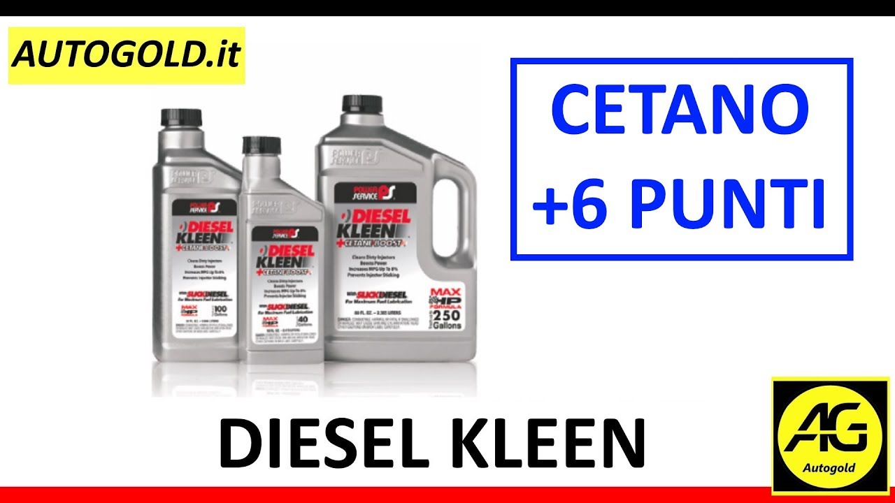 ADDITIVO +6 PUNTI DI CETANO - Diesel Kleen (Autogold.it) 