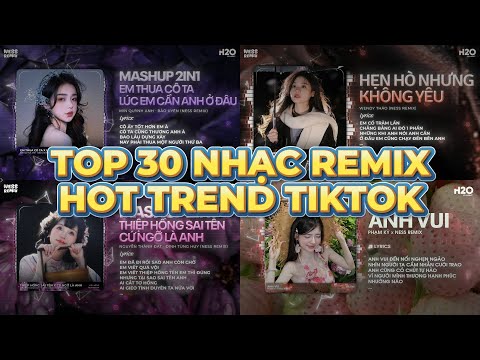 TOP 30 Nhạc Remix TikTok Hot Trend 2025: Em Thua Cô Ta, Hẹn Hò Nhưng Không Yêu, Thiệp Hồng Sai Tên