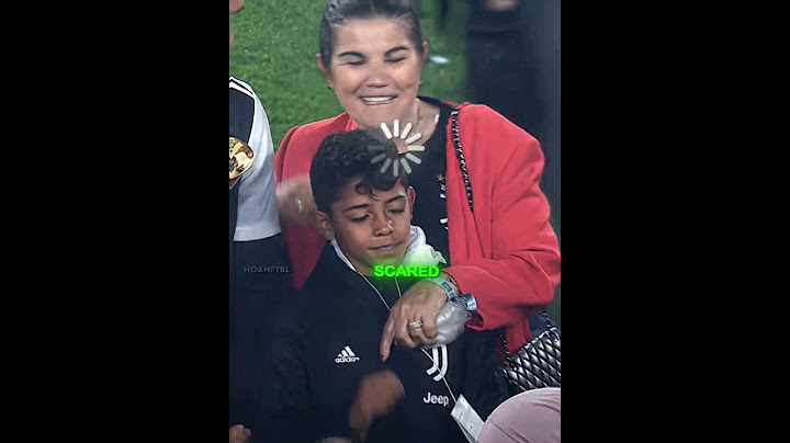 Ronaldo's Son Is Still Worried 😅😅
