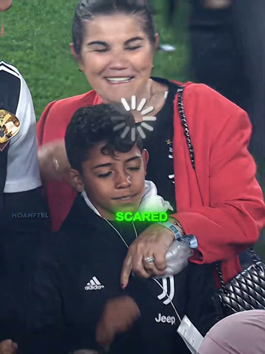 Ronaldo's Son Is Still Worried 😅😅