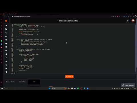 CSS 215 Introduction to Algorithms (quick sort)