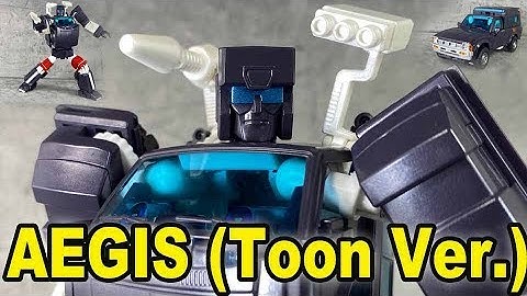 X-Transbots Aegis Toon Version Trailbreaker (5 Minutes Or Less)