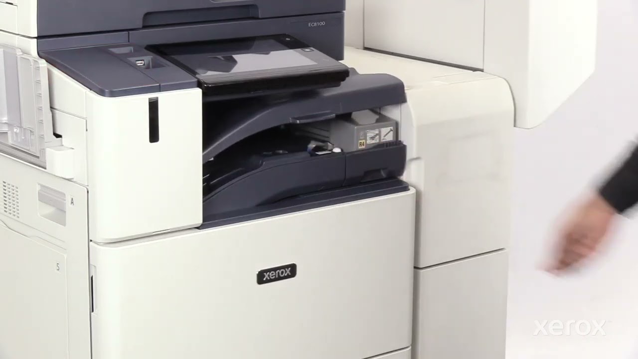 Xerox® EC8100 Series Multifunction Printer Cleaning Finisher Hole