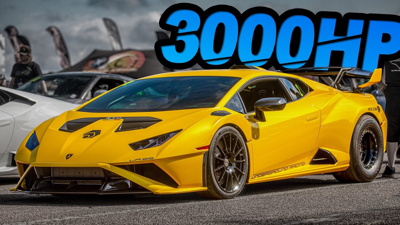 ⁣3000HP Lamborghini STO | SAVAGE 3000HP GTR (Fastest Street Cars on the Planet)