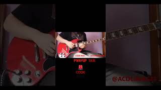 AC/DC - Code Red (guitar solo cover)