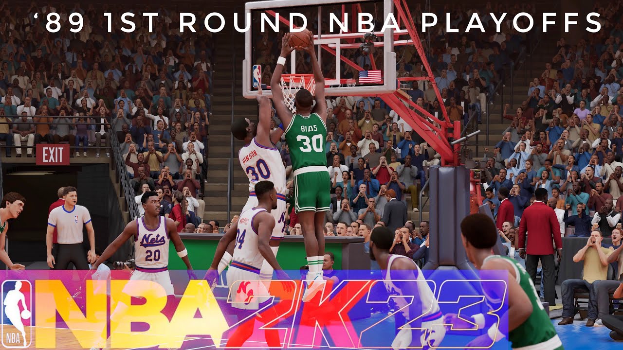 Celtics look to sweep Nets!! 1989 Playoffs: NBA 2K23 Gameplay