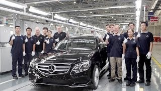 2014 Mercedes Benz E Class Production 2014 Mercedes Benz E Class Production