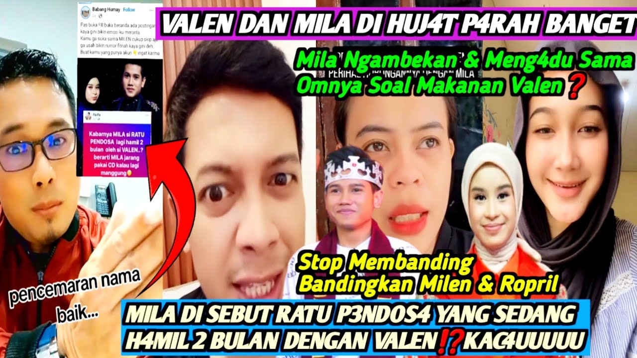 MIR1S BANGET‼️MILEN DI HUJ4T KELEWAT BATAS OLEH PARA HATERS❗PARA FANS MILEN SANGAT G3RAM DAN MU4K🔥