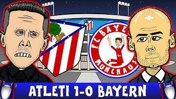 ATLETICO MADRID vs BAYERN MÜNCHEN 1-0 (hoogtepunten van de halve finale van de UEFA Champions Lea...
