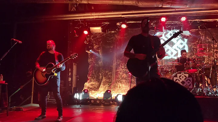 Breaking Benjamin Aerials (System Of A Down) Acoustic Live @ Baltimore Soundstage 12-5-21