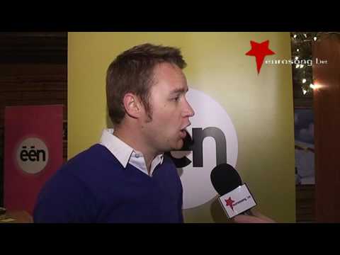 Interview Ben Roelants na persvoorstelling Laura Junior Eurosong 3 november 2009