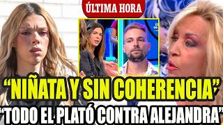 5 MINS AGO! ALEJANDRA RUBIO COMPLETELY DESTROYED BY ALMOGUERA AND LYDIA LOZANO OVER INTERVIEW