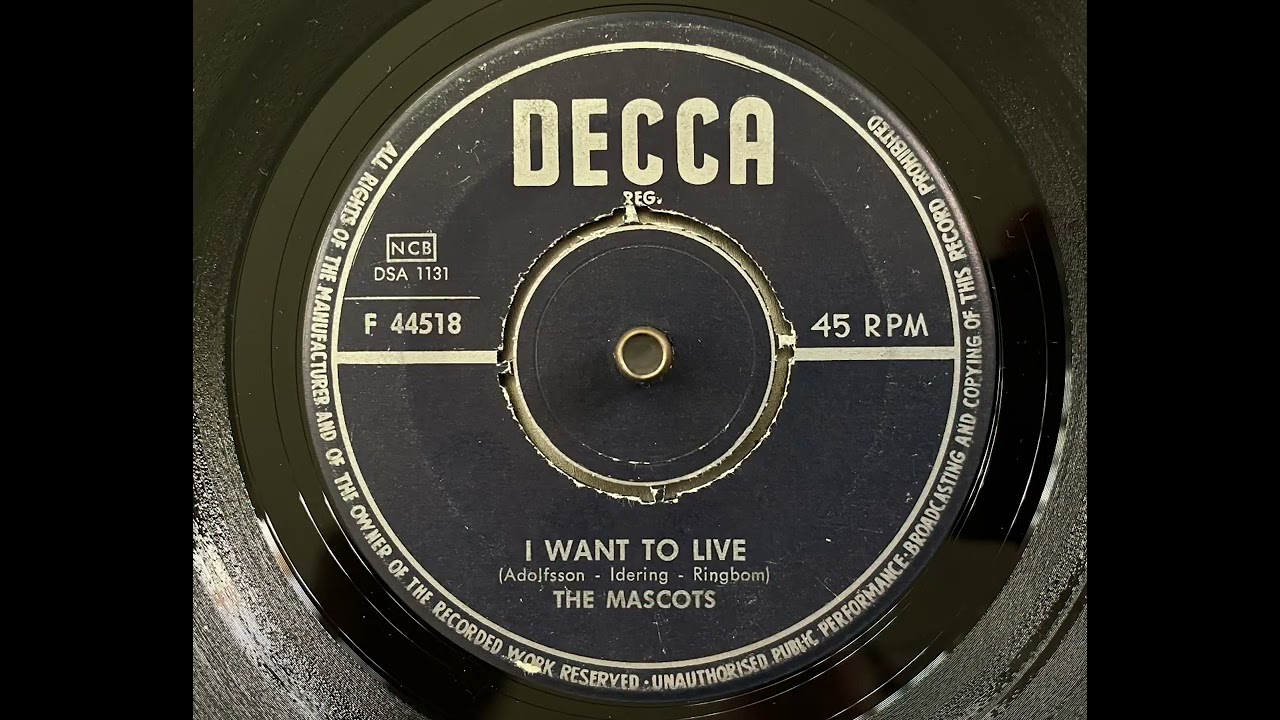 The Mascots - I want to live (60'S GARAGE FREAKBEAT FUZZ) - YouTube