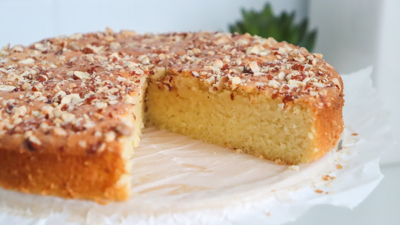 Amandier sans gluten à ig bas | Gâteau aux amandes