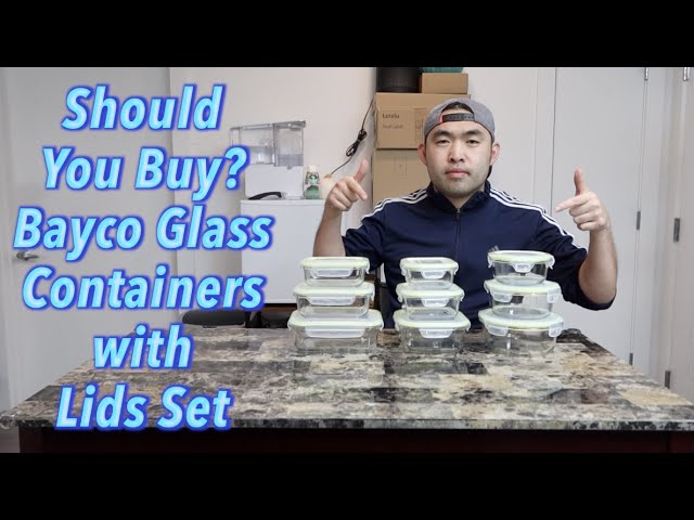 Should You Buy? Bayco Glass Containers with Lids Set 