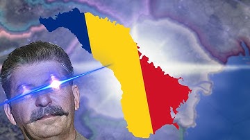 When HOI4 Romania gives up Bessarabia but they are at war with the Soviets