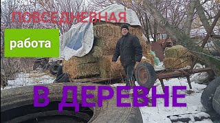 АРХИВ. Повседневная работа в деревне и так каждый день.