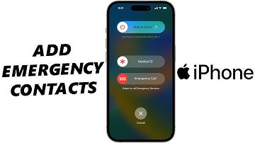 How To Add Emergency Contacts On Your iPhone
