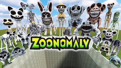 Dropping the Zoonomaly Monster Crew into a Deep Hole (Garry’s Mod Sandbox)